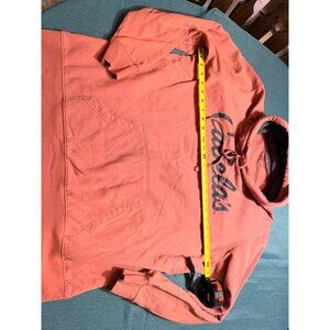Cabelas XXL Coral Pink Hoodie Sweatshirt With Kangaroo Pocket & Drawstring Hood